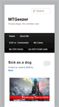 Mobile Screenshot of mtgeezer.com